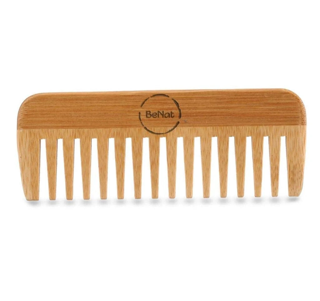 6-Piece Eco Bath Accessories Set – Bamboo Body Brushes, Comb, Scalp Massager & Soap Dish | Sustainable Self-Care Kit