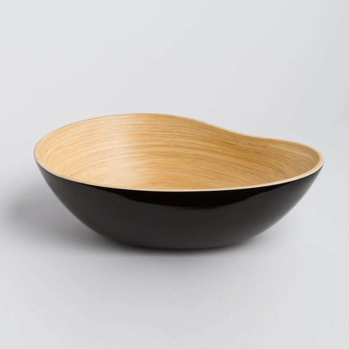 EcoGlow Bamboo Serving Bowl – Minimalist & Sustainable Tableware DC-Bibol