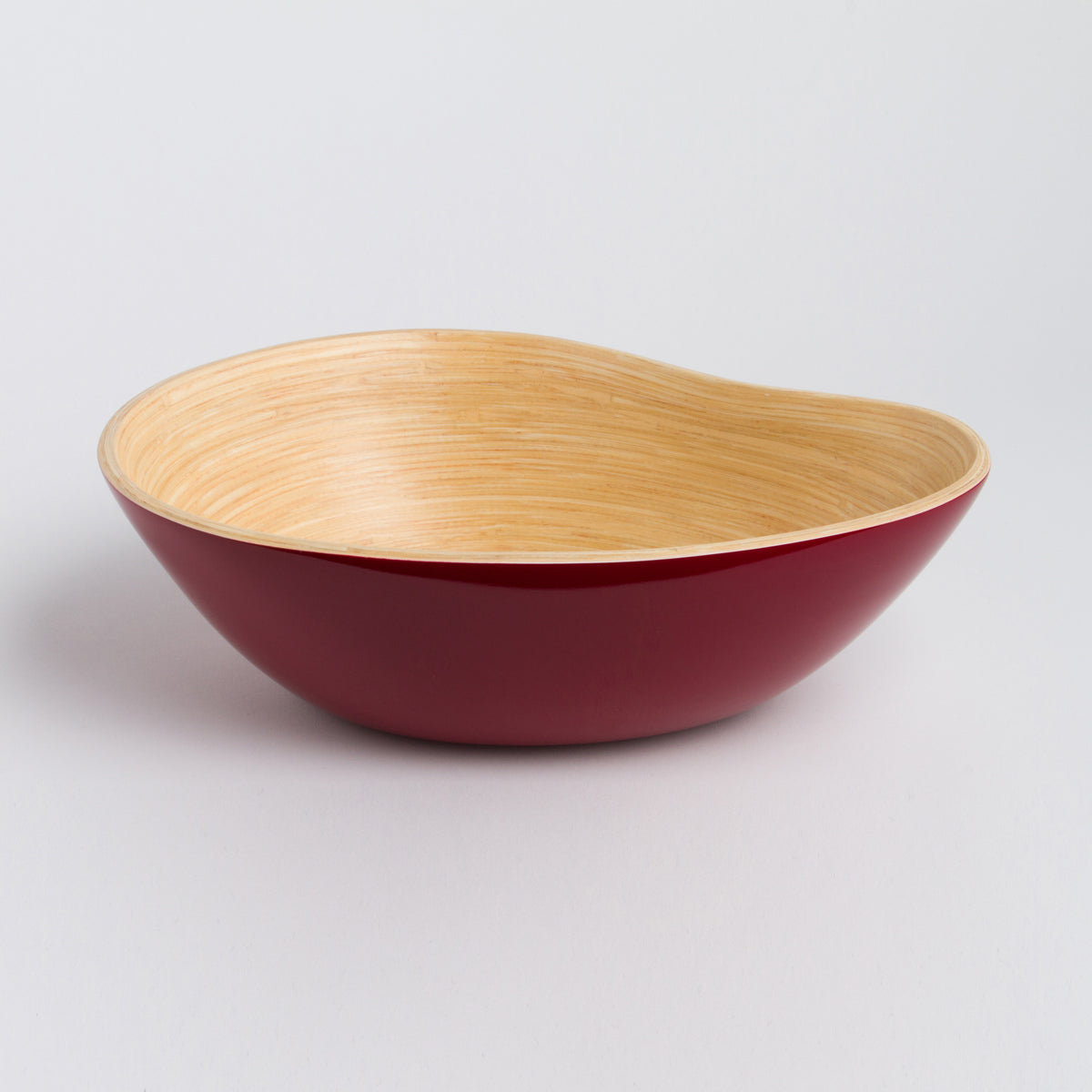 EcoGlow Bamboo Serving Bowl – Minimalist & Sustainable Tableware DC-Bibol