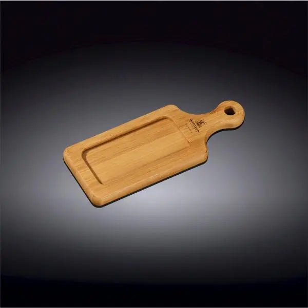 EcoGlow Mini Bamboo Tray – 6.25” x 2.5” Serving Dish DC-Wilmax USA