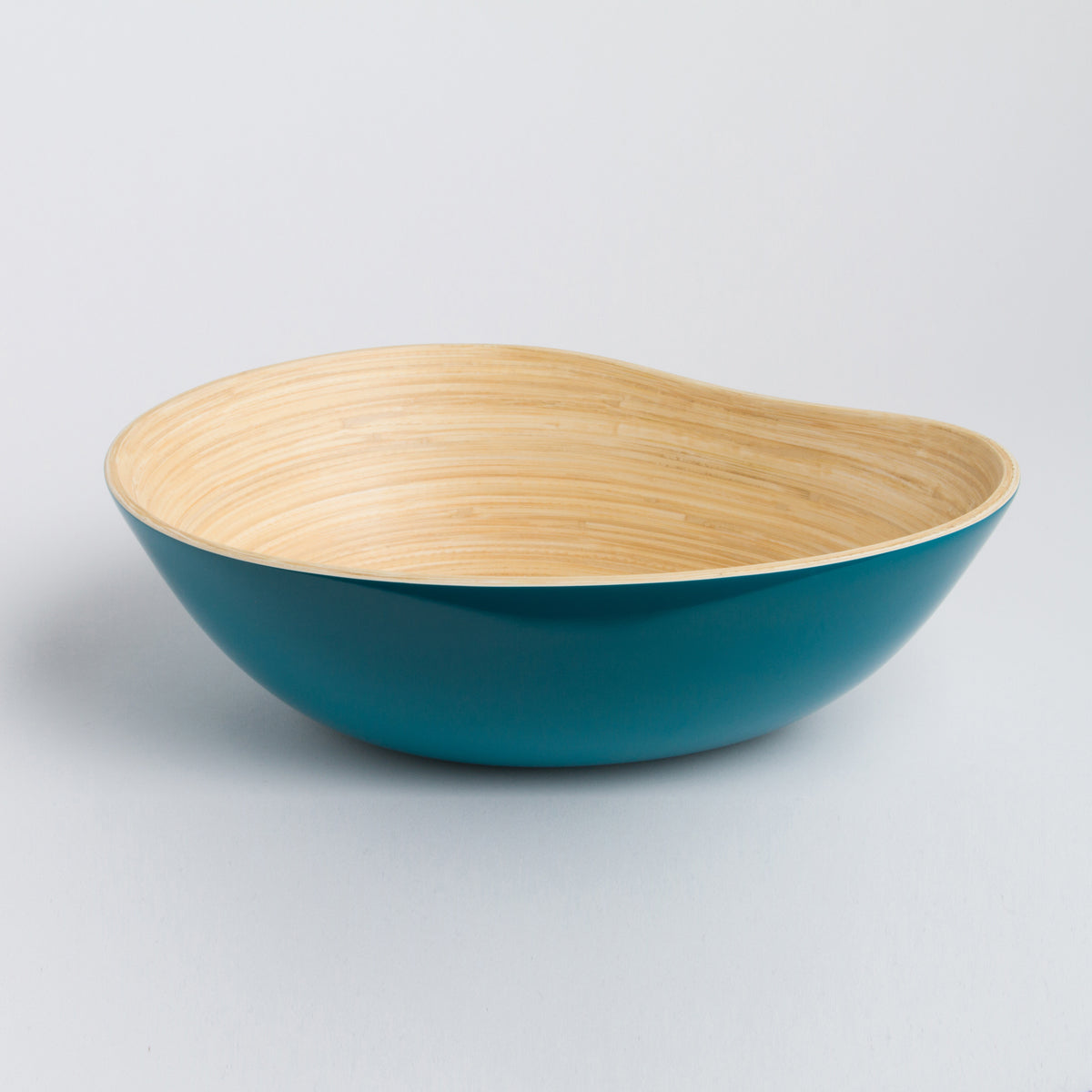 EcoGlow Bamboo Serving Bowl – Minimalist & Sustainable Tableware DC-Bibol