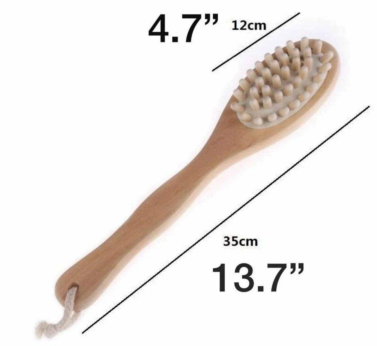 6-Piece Eco Bath Accessories Set – Bamboo Body Brushes, Comb, Scalp Massager & Soap Dish | Sustainable Self-Care Kit